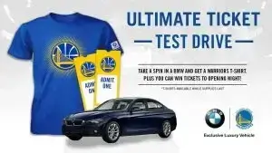 In-stadium fan activation or sponsorship example