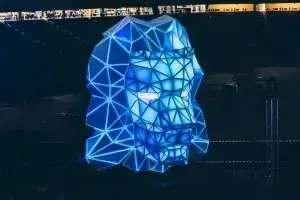 In-stadium fan activation or sponsorship example